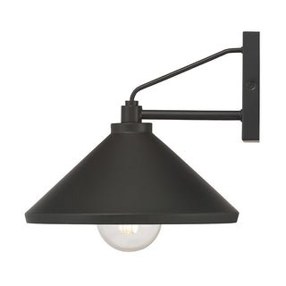Vectra One Light Wall Sconce in Powder Coated Black