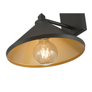 Vectra One Light Wall Sconce in Powder Coated Black