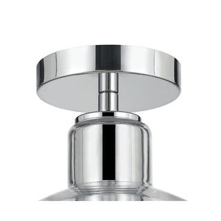 Knightsdale One Light Semi-Flush Mount in Chrome