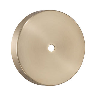Knightsdale One Light Semi-Flush Mount in Modern Gold