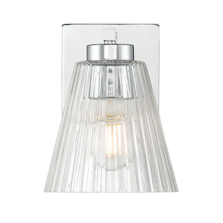 Riville One Light Wall Sconce in Chrome