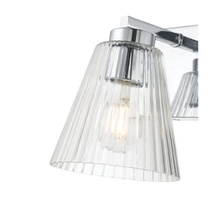 Riville One Light Wall Sconce in Chrome