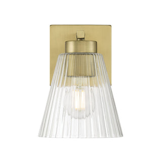 Riville One Light Wall Sconce in Vintage Brass