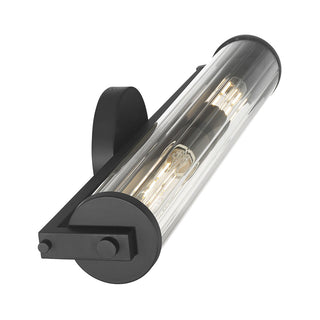 Cylora Two Light Bath Bar in Matte Black