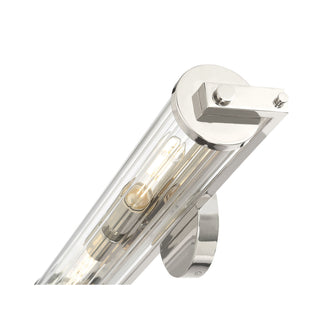Cylora Two Light Bath Bar in Polished Nickel