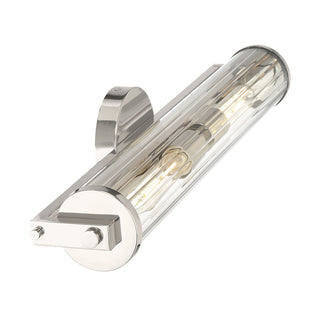 Cylora Two Light Bath Bar in Polished Nickel