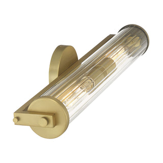 Cylora Two Light Bath Bar in Vintage Brass