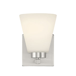 Strayhan One Light Wall Sconce in Brushed Nickel