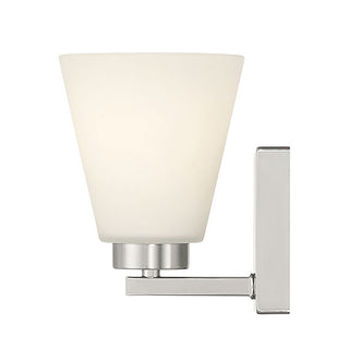 Strayhan One Light Wall Sconce in Brushed Nickel