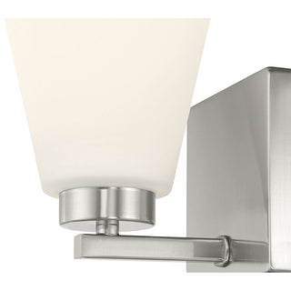 Strayhan One Light Wall Sconce in Brushed Nickel