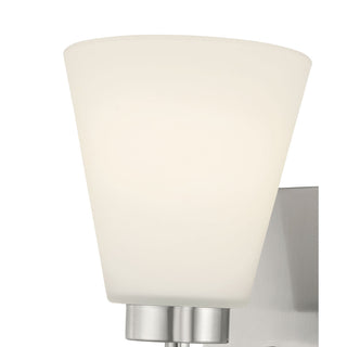 Strayhan One Light Wall Sconce in Brushed Nickel