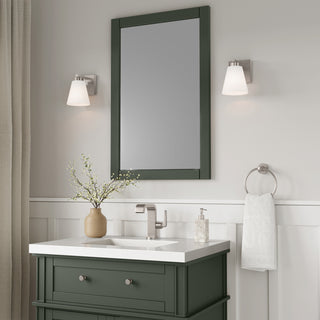 Strayhan One Light Wall Sconce in Brushed Nickel