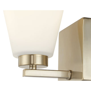 Strayhan One Light Wall Sconce in Modern Gold