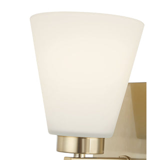 Strayhan One Light Wall Sconce in Modern Gold