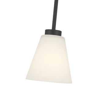Strayhan One Light Mini Pendant in Matte Black