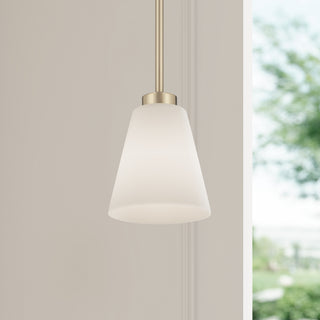 Strayhan One Light Mini Pendant in Modern Gold