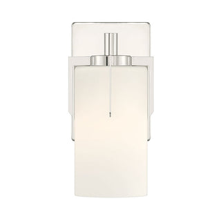 Froselle One Light Wall Sconce in Polished Nickel