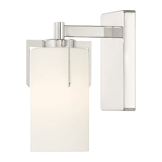 Froselle One Light Wall Sconce in Polished Nickel