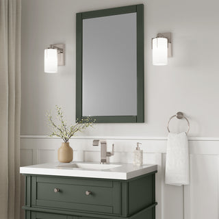Froselle One Light Wall Sconce in Polished Nickel