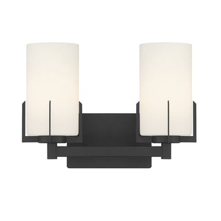 Froselle Two Light Vanity in Matte Black