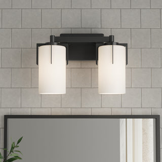 Froselle Two Light Vanity in Matte Black