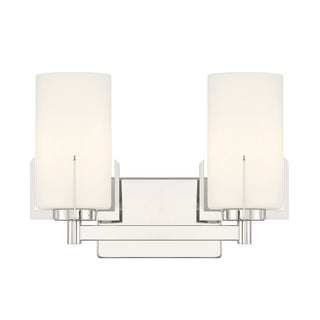 Froselle Two Light Vanity in Polished Nickel