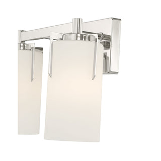 Froselle Two Light Vanity in Polished Nickel