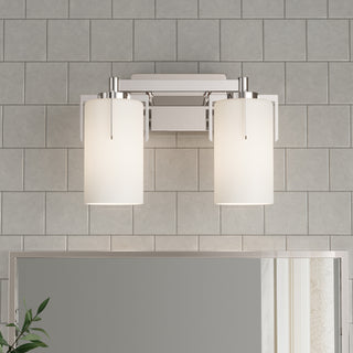 Froselle Two Light Vanity in Polished Nickel