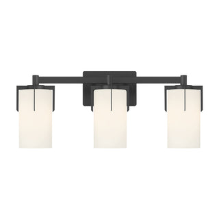 Froselle Three Light Vanity in Matte Black