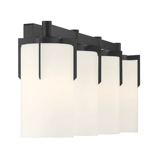Froselle Four Light Vanity in Matte Black