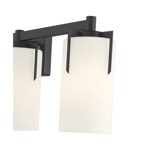Froselle Four Light Vanity in Matte Black