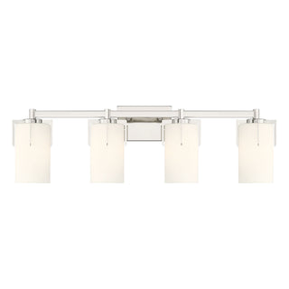Froselle Four Light Vanity in Polished Nickel