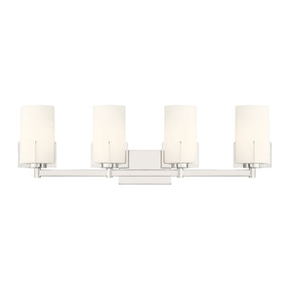 Froselle Four Light Vanity in Polished Nickel
