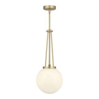 Vellin One Light Pendant in Vintage Brass