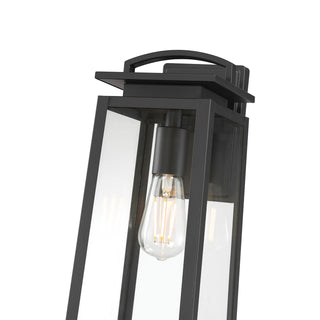 Kendrix One Light Lantern in Powder Coated Black