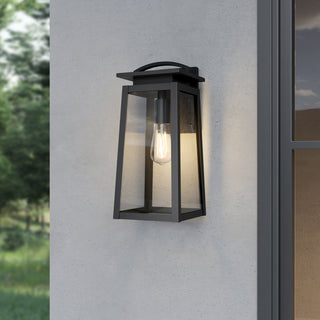 Kendrix One Light Lantern in Powder Coated Black