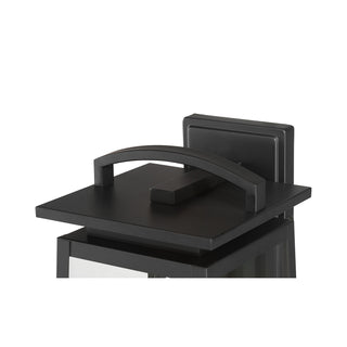 Kendrix Two Light Lantern in Powder Coated Black