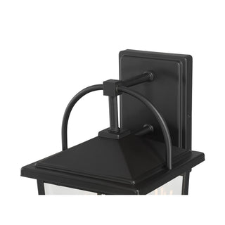 Strathden One Light Lantern in Powder Coated Black