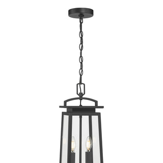 Kendrix Two Light Hanging Lantern in Powder Coated Black