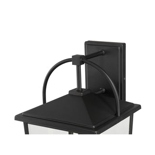 Strathden Two Light Lantern in Powder Coated Black