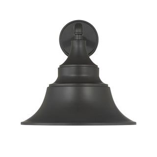 Varnel One Light Wall Sconce in Powder Coated Black