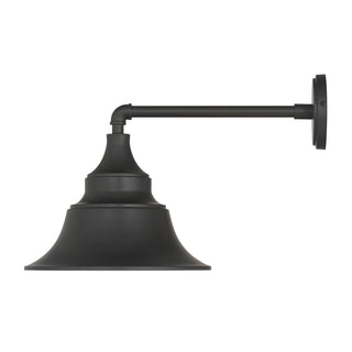 Varnel One Light Wall Sconce in Powder Coated Black