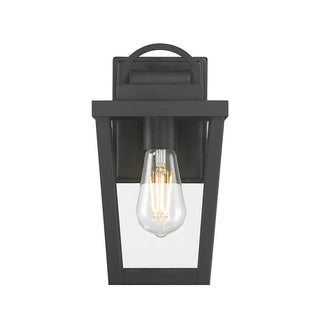 Brenwick One Light Lantern in Powder Coated Black