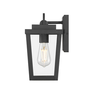 Brenwick One Light Lantern in Powder Coated Black
