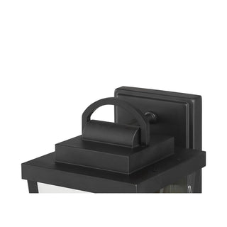 Brenwick One Light Lantern in Powder Coated Black