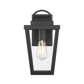 Brenwick One Light Lantern in Powder Coated Black