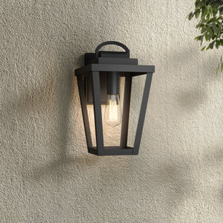 Brenwick One Light Lantern in Powder Coated Black