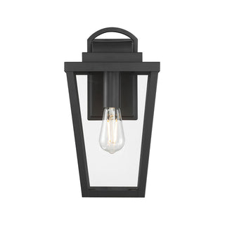 Brenwick One Light Lantern in Powder Coated Black