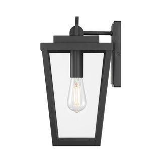 Brenwick One Light Lantern in Powder Coated Black