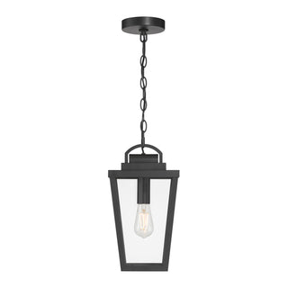 Brenwick One Light Pendant in Powder Coated Black